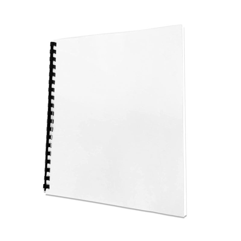 TOTiyea 100 Pack 12 Mil PVC Binding Presentation Covers, Clear Report Covers for Binding,8.5x11 Inches,Letter Size - Image 5